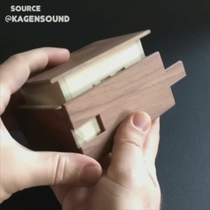 Головоломки из дерева - Так просто не откроешь