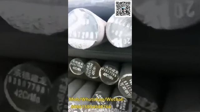 42CrMo4/4140grade round bars are ready for alloy seamless pipes production смотреть онлайн