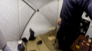 Палатка Снегирь 3Т лонг в штормовой ветер, Казахстан, оз. Щучье 2016 год.