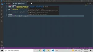 How to Create Random Password Generator | Vs Code