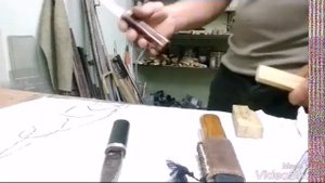 Якутские ножи из косы