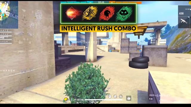 STORM “SHAKTI” ( SECRET ) RUSH COMBINATION // FREE FIRE “BEST” CHARACTER COMBINATION смотреть онлайн