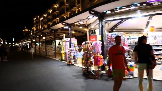 ?? Ночная набережная на Золотых Песках. Варна. Болгария. 05/07/2022. OK-TV смотреть онлайн