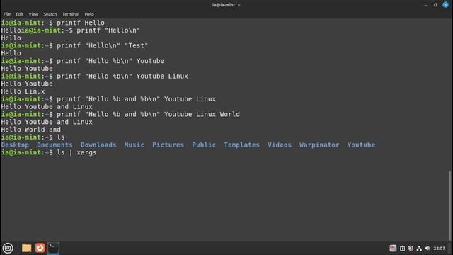 تعلم cli على لينكس بالعربية (9) - du، printf، date، curl смотреть онлайн