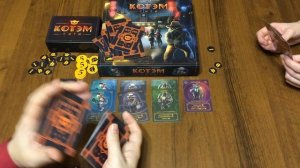 Играем в настольную игру Котэм Сити (Catham City)