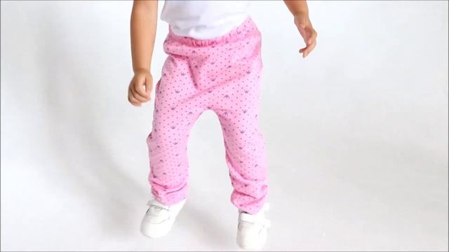 Розовые штанишки в горошек и с коронами для новорождённой (5290643) / КотМарКот смотреть онлайн