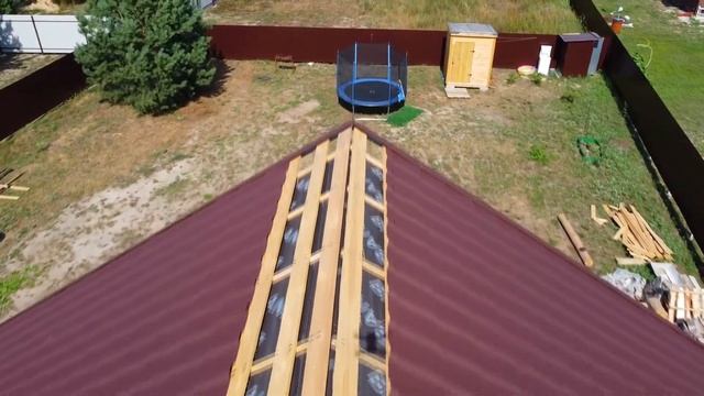 Сруб дома 8х8 с верандой 2,5х8 в 1,5 этажа. смотреть онлайн