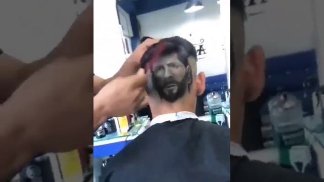 Messi ❤️ Haircut