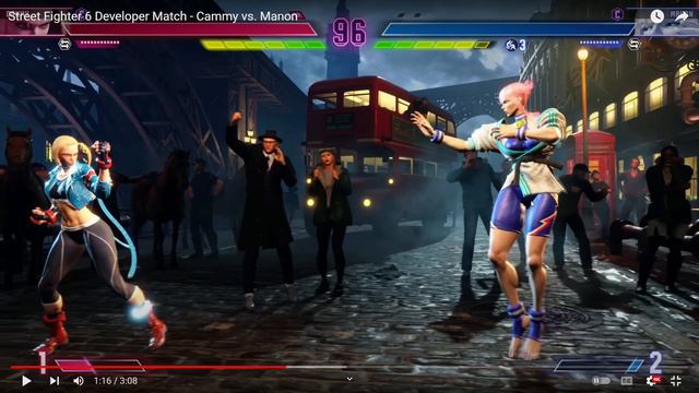 CAMMY CAN DO WHAAAAT! - Street Fighter 6 *NEW* Cammy Gameplay Vs Manon