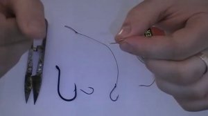 Рыбалка. Маленькая хитрость при вязании поводков.