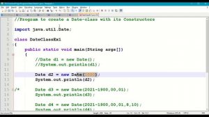 Date class in Java Programming #286||  java.util package || Date & Time in Java Programming || Date