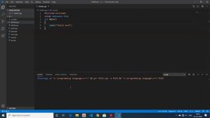 Terminal not give output // visual studio code terminal not working // visual studio code // c++