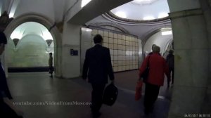 Станция метро Павелецкая, выход в город // 06.07.2017