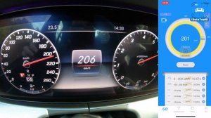 2019 Mercedes-Benz E Class E200 ACCELERATION 0-231km/h by AutoTopNL