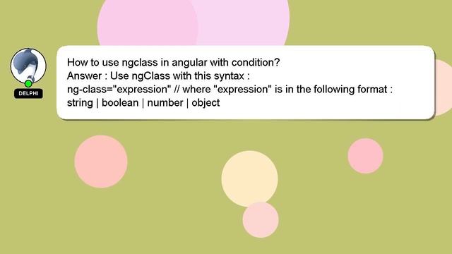 How to use ngclass in angular with condition? смотреть онлайн
