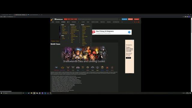 WoW Shadowlands Beginners Guide Episode#3 Classes