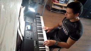 The Beatles-Yesterday. Простое исполнение на синтезаторе, ноты