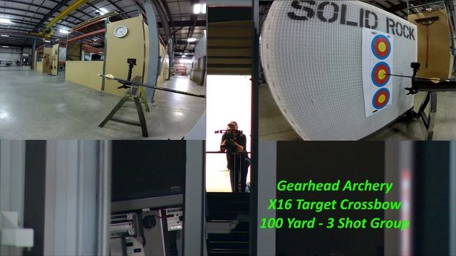Gearhead Archery, X16 Target Crossbow - 100 Yards!