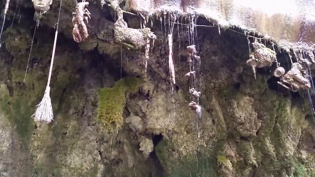 The Petrifying Well at Mother Shipton's Cave in Knaresborough North Yorkshire England 2015 смотреть онлайн