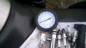 [Garage] Замер компрессии на Yamaha V-Max