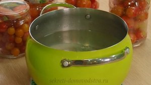 Помидоры Черри на Зиму — Самый Вкусный Рецепт на 0,5 Литровую Банку