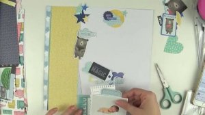 Scrapbooking Process - Hello Perfect Day; Jot Magazine