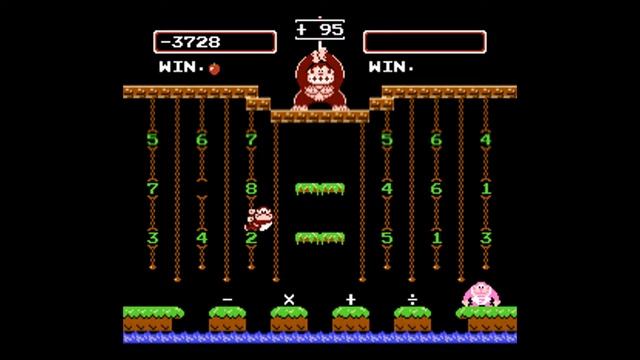 Donkey Kong Jr Math (Every NES Game) смотреть онлайн