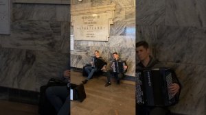 Вивальди - Зима в метро. Vivaldi - Winter on the accordion