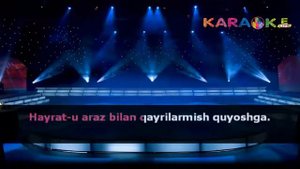 Ozodbek Nazarbekov - Atirgulim karaoke | Озодбек Назарбеков - Атиргулим караоке