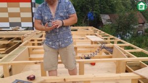 Сборка каркасной стены толщиной 40 см своими руками первый раз. Вторая часть. Оконные проемы