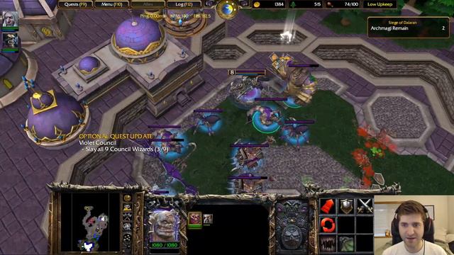 WC3 Reforged Campaign: Undead Chapter 7 - Hard смотреть онлайн