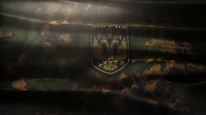 Футаж  флаг вооруженных сил