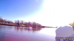 замер скорости лодка 290 килевая мотор 5 лошадок 4 такта