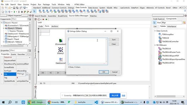 lazarus , easy way to edit Database(sqlite3)