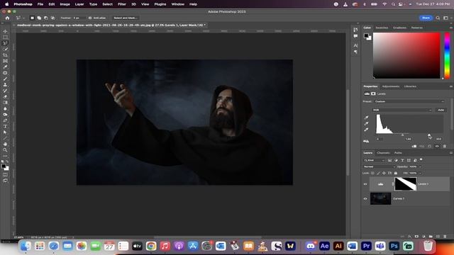 How To Create A Dramatic Light Source - Photoshop 2023 смотреть онлайн