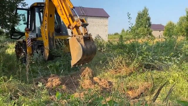 Расчистка участка под строительство с ценами. Борьба с лесом на заросшем участке!