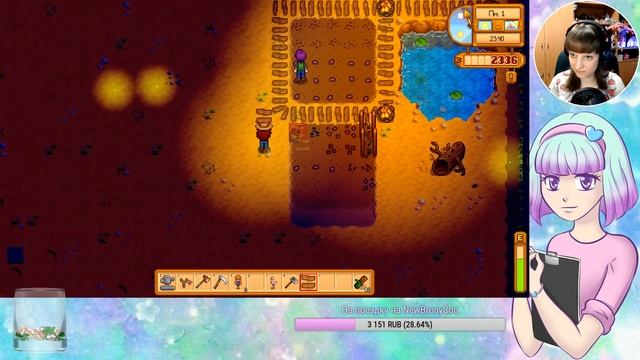 Летняя посевная - Stardew Valley с Томо и Крисом - #8 смотреть онлайн