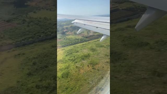 Zanzibar AirPort beautiful landing