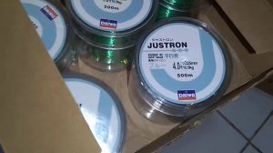 Ready Stok Senar Pancing Nilon Terlaris Daiwa Justron Joran Melengkung Tegal