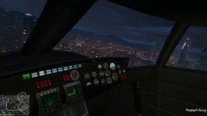 Полёт на самолёте в GTA 5