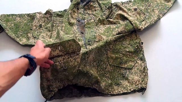 КОСТЮМ МАСКИРОВОЧНЫЙ ДВУХСТОРОННИЙ 6Ш122 модернизированный 2018 смотреть онлайн