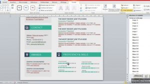 How to Edit Resume / CV in Microsoft Word and Photoshop