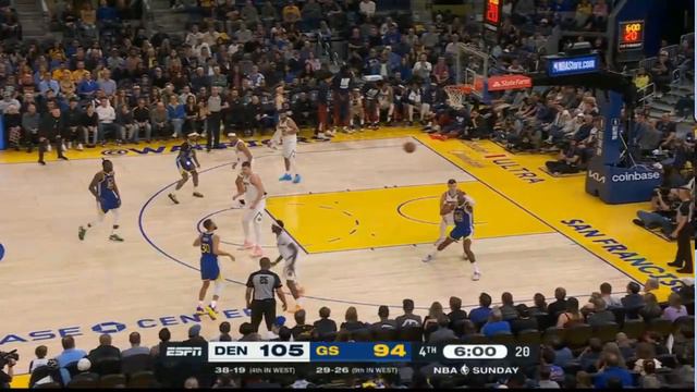 Denver Nuggets vs Golden State Warriors HIGHLIGHTS 4th-QTR | 2024 NBA season | 2/25/2024 смотреть онлайн