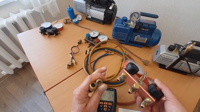 Чем и как опрессовывать и вакуумировать кондиционеры.