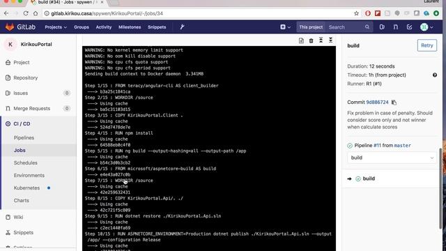 DEMO - Gitlab pipeline with docker смотреть онлайн