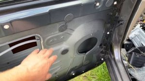 Дверь задняя левая Вольво XC90