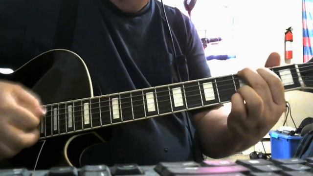 Crooner song test, Ibanez AF75 смотреть онлайн