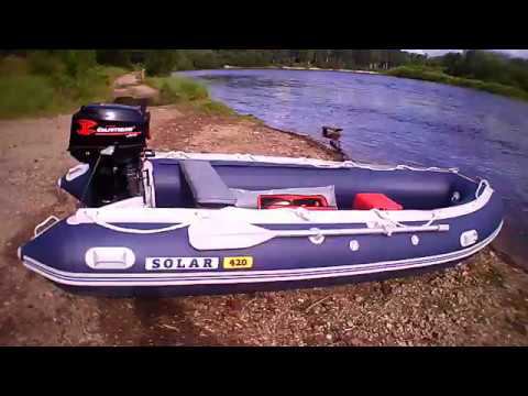 Солар 420jet Стрела+Гольфстрим 25. Замена интейка на Jet Wolf