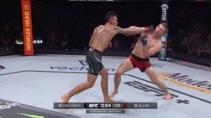 Лучшие моменты турнира UFC Канзас-Сити: Холлоуэй vs Аллен