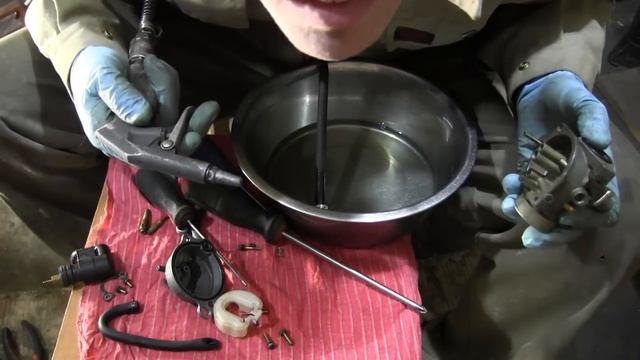 СВОИМИ РУКАМИ: Чистка карбюратора Honda Dio 18,27,28 смотреть онлайн